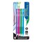 BAZIC 0.7mm Electra Sparkly Mechanical Pencil w/ Glitter Grip (4/Pk)